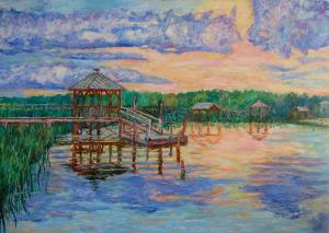 Blue Ridge Parkway Artist is Pleased to sell More Prints of Marsh View at Pawleys Island